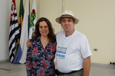 Professores Janice Peixer e Ricardo Plaza