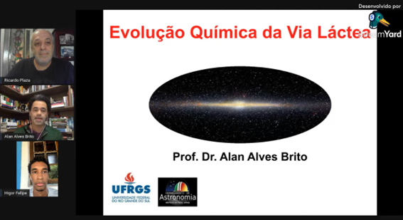 Imagem 3 – Slide inicial da apresentação do professor Alan