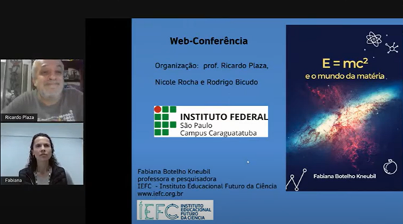Imagem 3 – Slide inicial da apresentação da professora Fabiana Botelho