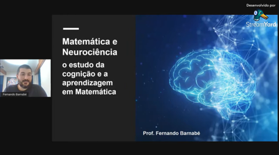 Imagem 3 – Slide inicial apresentado pelo professor Fernando Barnabé