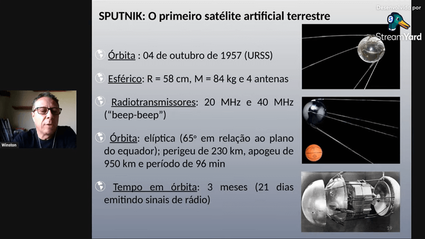Imagem 5 – Slide sobre o satélite Sputinik