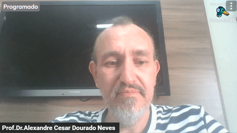 Imagem 1 – Professor Alexandre Cesar Dourado Neves