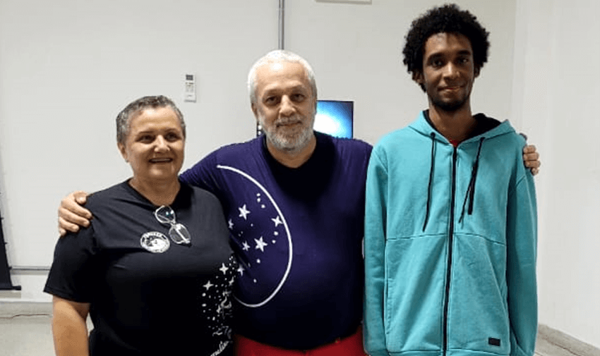 Imagem 2 – Sibele, Ricardo e Higor