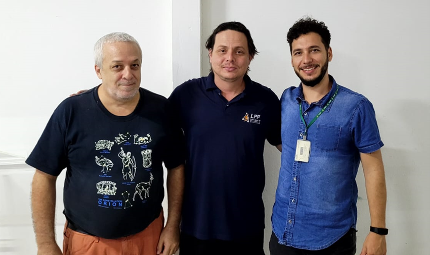 Imagem 2 – Professores Ricardo, Rodrigo e Alex