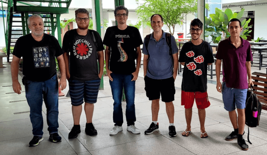 Imagem 6 – Ricardo, Giovanni, Bruno, Glauber, Marcos e Caue