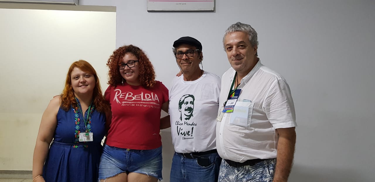 Maíra Martins, Larissa Comodaro, João Rocha e Ricardo Plaza
