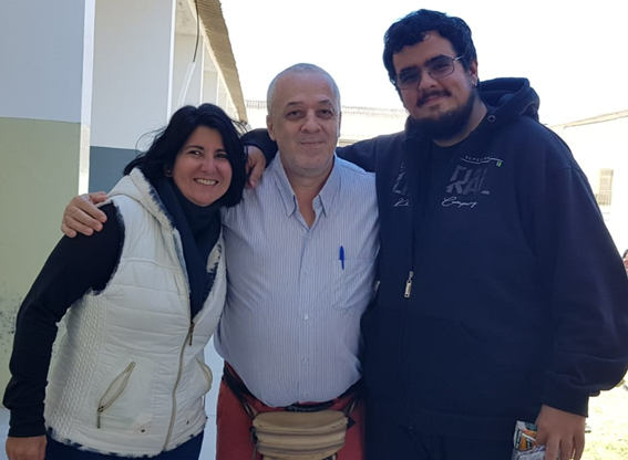 Imagem 4 – Professores Mônica, Ricardo e Guilherme